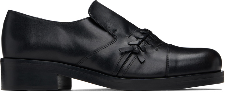 Photo: Stefan Cooke Black Leather Slip-on Loafers