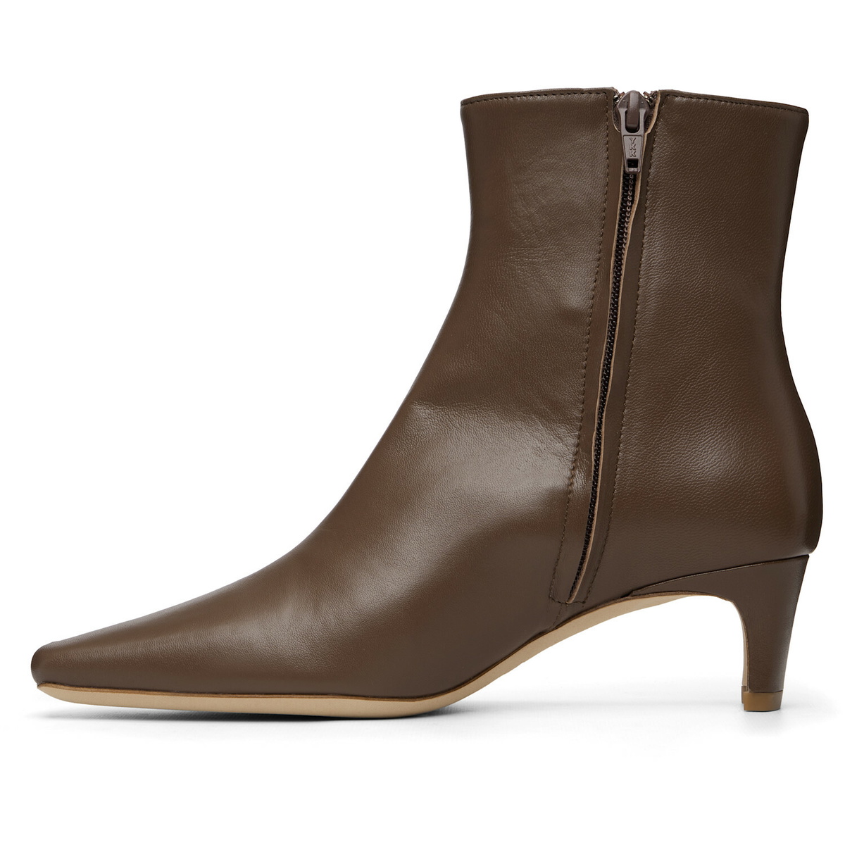 Staud Brown Wally Ankle Boots