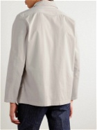 Massimo Alba - Stretch-Cotton Gabardine Shirt Jacket - Neutrals