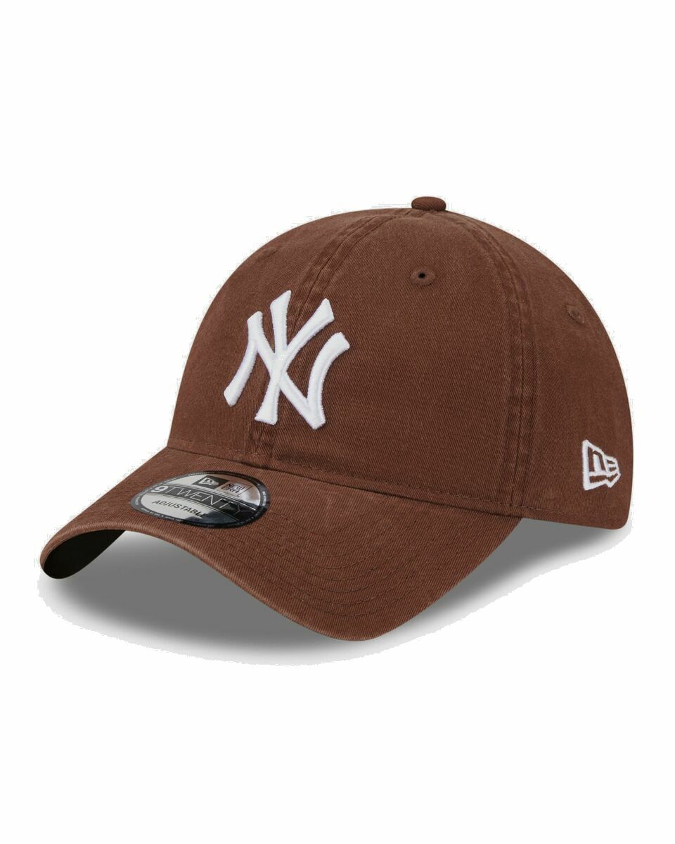 Photo: New Era League Ess 9 Twenty New York Yankees Brown - Mens - Caps
