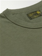 Visvim - Logo-Print Cotton-Jersey T-Shirt - Green