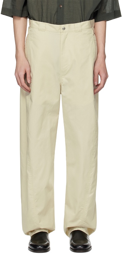 Photo: LEMAIRE Gray 3D Trousers