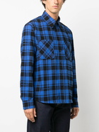 OFF-WHITE - Checked Cotton Shirt