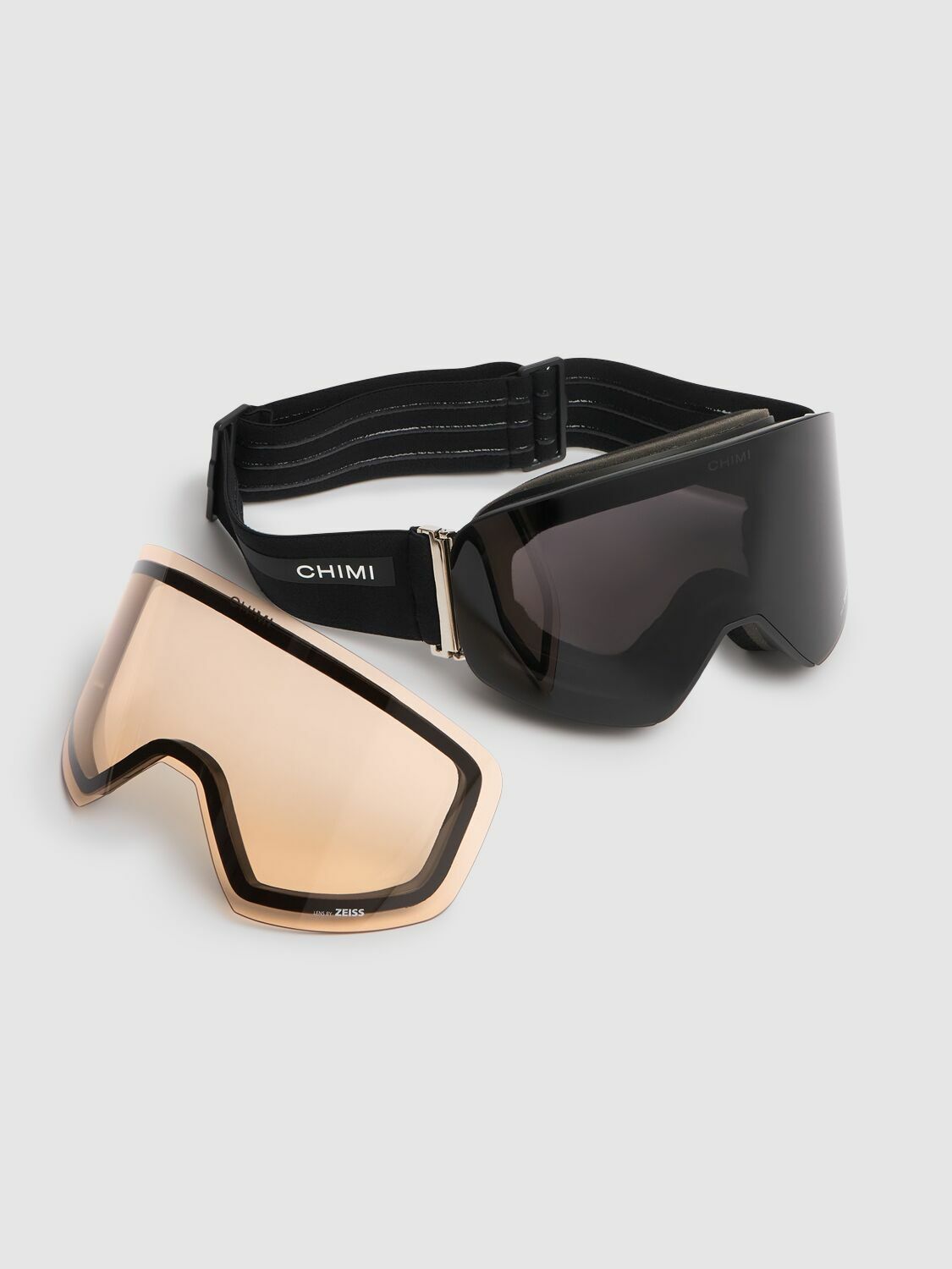 CHIMI 02 Black Ski Goggles