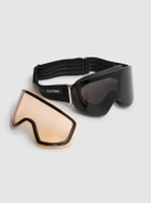 CHIMI 02 Black Ski Goggles