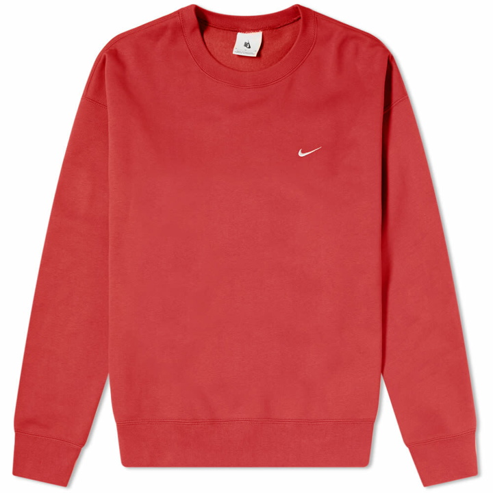 Photo: Nike NRG Crew Sweat in Cedar/White