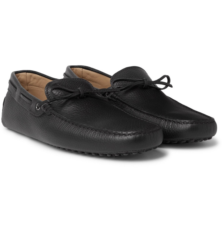 Photo: Tod's - Gommino Full-Grain Leather Driving Shoes - Black