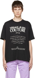 Versace Jeans Couture Black Warranty T-Shirt