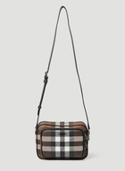 Burberry - Check Paddy Crossbody Bag in Brown