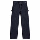 Snow Peak Women's Recycled Cotton Denim Wide Pants in Indigo