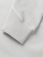 ORLEBAR BROWN - Watkins Garment-Dyed Loopback Organic Cotton-Jersey Sweatshirt - Gray