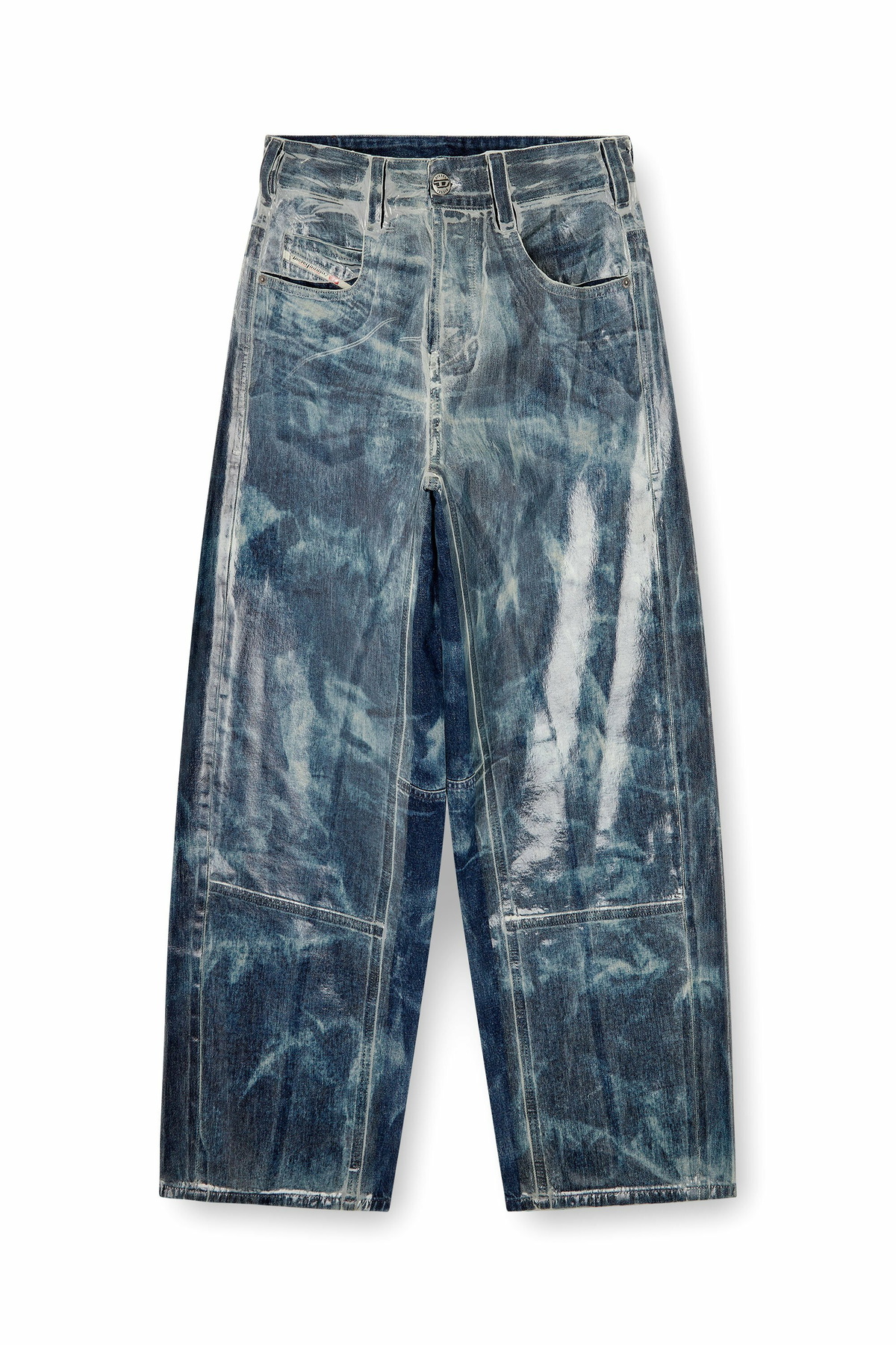 Diesel Relaxed Jeans - 1997 D-Enim-M - Jeans - Unisex - Blue