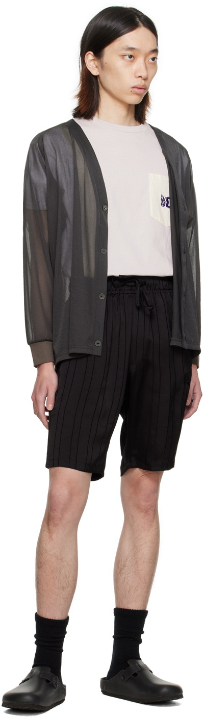 NEEDLES Black String Cowboy Shorts Needles
