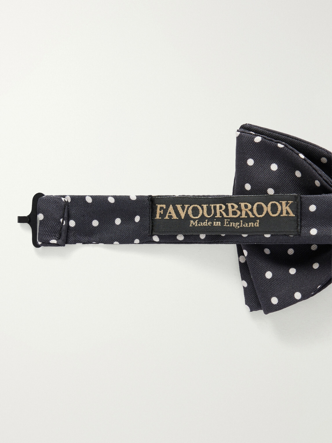 Favourbrook - Party Pre-Tied Polka-Dot Silk Bow Tie