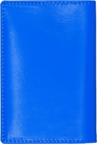 COMME des GARÇONS WALLETS Blue Super Fluo Group Card Holder