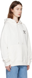 KIMHĒKIM White Stamped Hoodie