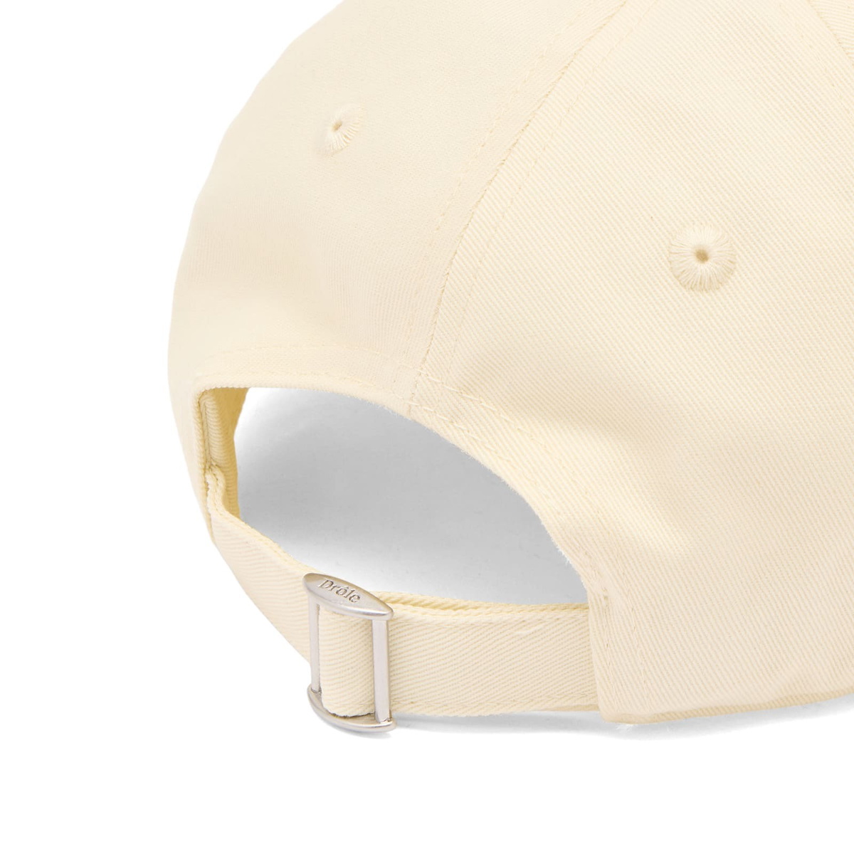 Drôle de Monsieur Men's Palm Tree Slogan Cap in Off White 