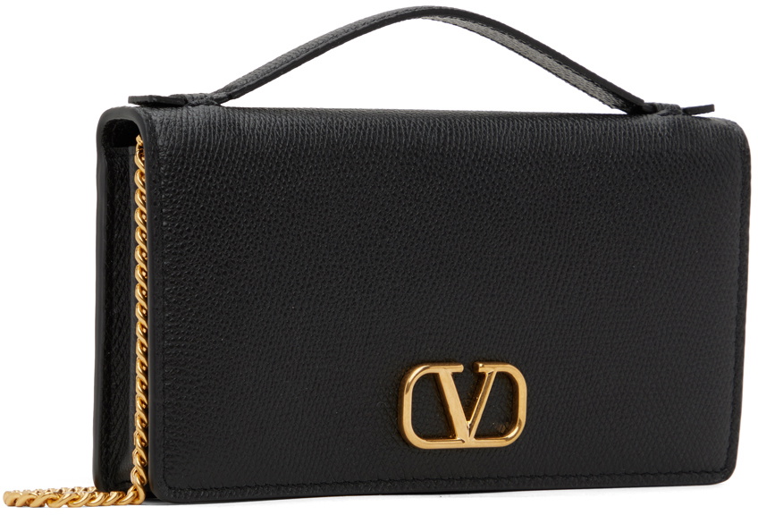 Valentino Garavani Black VLogo Signature Bag