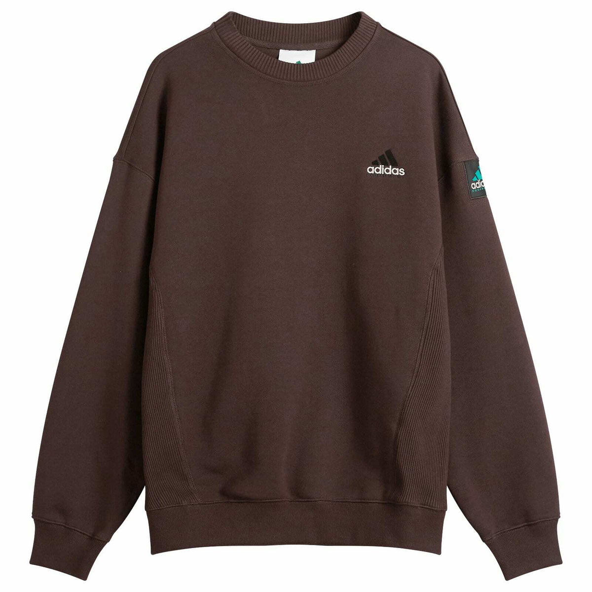 Adidas EQT Crew Sweatshirt in Aurora Coffee