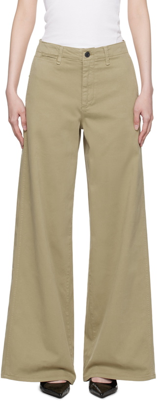 Photo: rag & bone Khaki Sofie Trousers