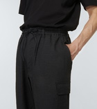 Y-3 - Jersey cargo pants