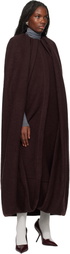 Jil Sander Purple Cape Coat