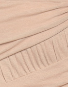 Andreādamo Womens Mini skirt Sand