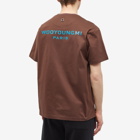 Wooyoungmi Men's Back Logo T-Shirt in Mud