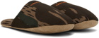 Carhartt Work In Progress Brown Camouflage Slippers