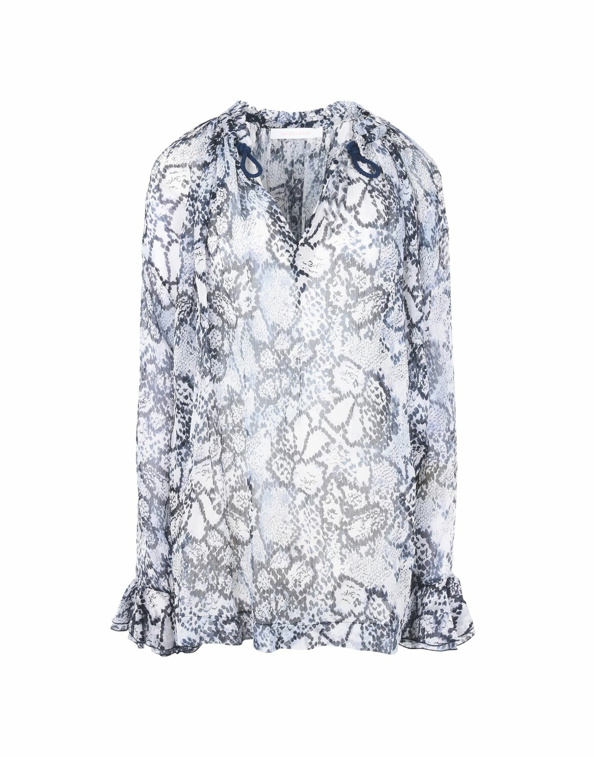 See By Chloé Womens Top Midnight in Blue