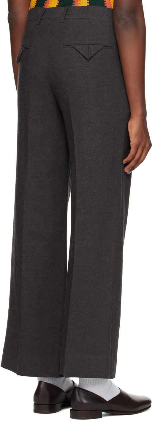 Sasquatchfabrix. Gray Silhouette Trousers