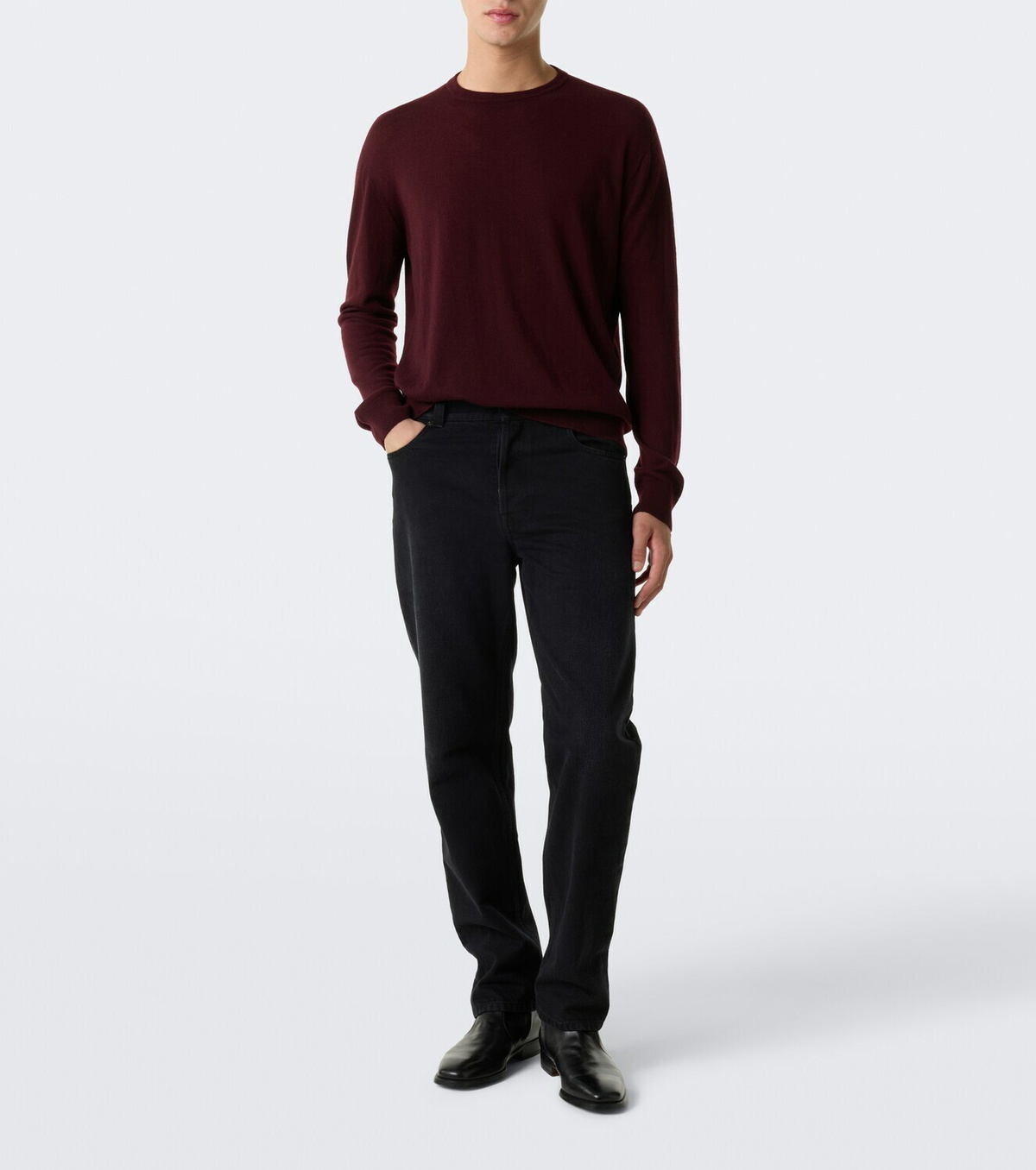 The Row Moe straight jeans