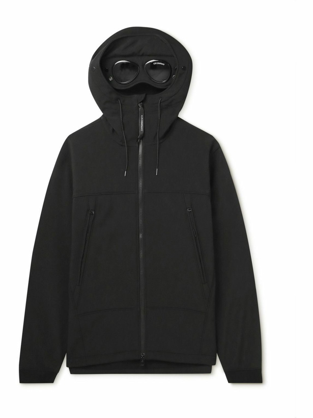 Photo: C.P. Company - Stretch-Shell Hooded Jacket - Black