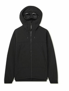 C.P. Company - Stretch-Shell Hooded Jacket - Black