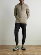 Lululemon - Metal Vent Tech Slim-Fit Stretch-Jersey Half-Zip Top - Gray
