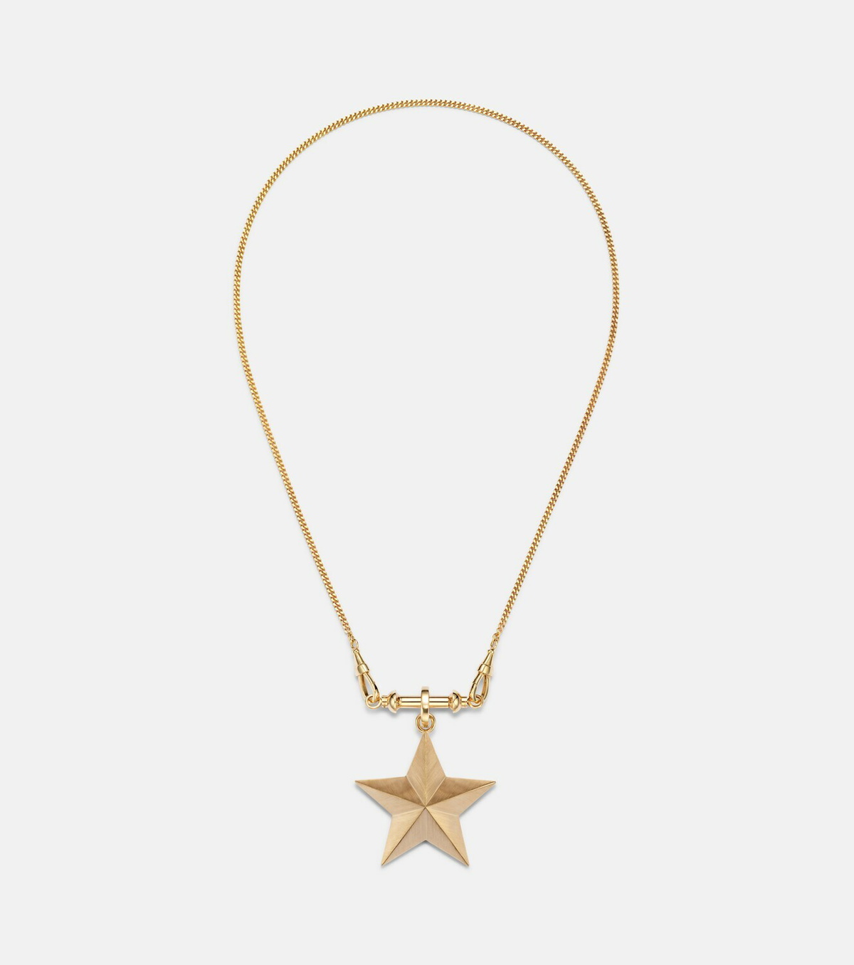 Marie Lichtenberg Connector 18kt gold charm necklace with jasper and diamonds