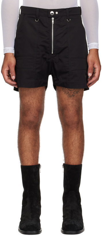 Photo: Parnell Mooney Black Work Shorts