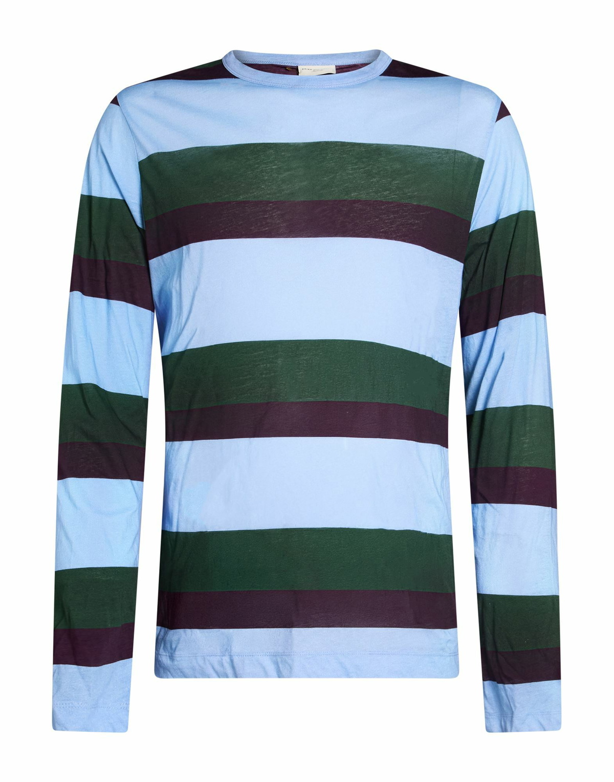 Dries Van Noten Mens T-shirt Sky in Blue