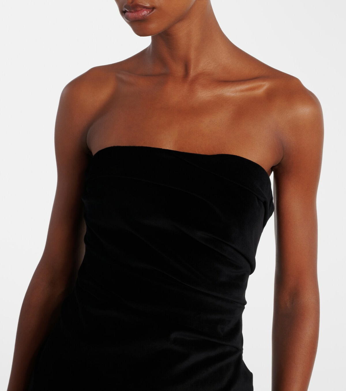 Tove Sabella velvet midi dress