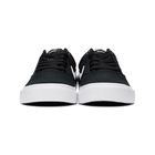 Nike Black and White SB Charge SLR Sneakers