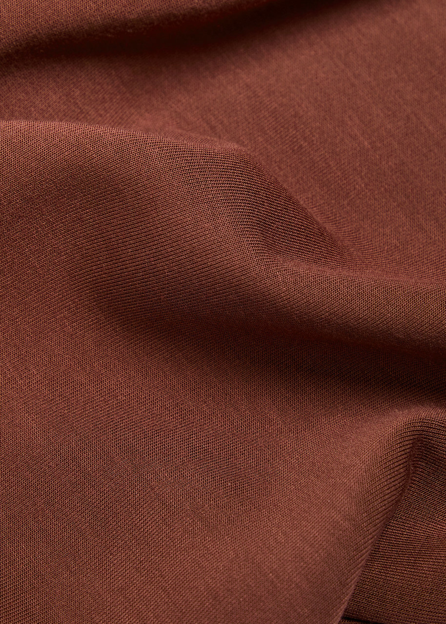 Varley The Slim Cuff 27.5 Stretch-jersey Sweatpants Maroon