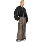 Rick Owens Brown Tower Jumbolace Geobasket Sneakers