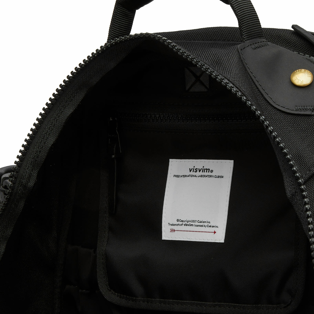 Visvim Men's Cordura 20L Backpack in Black Visvim