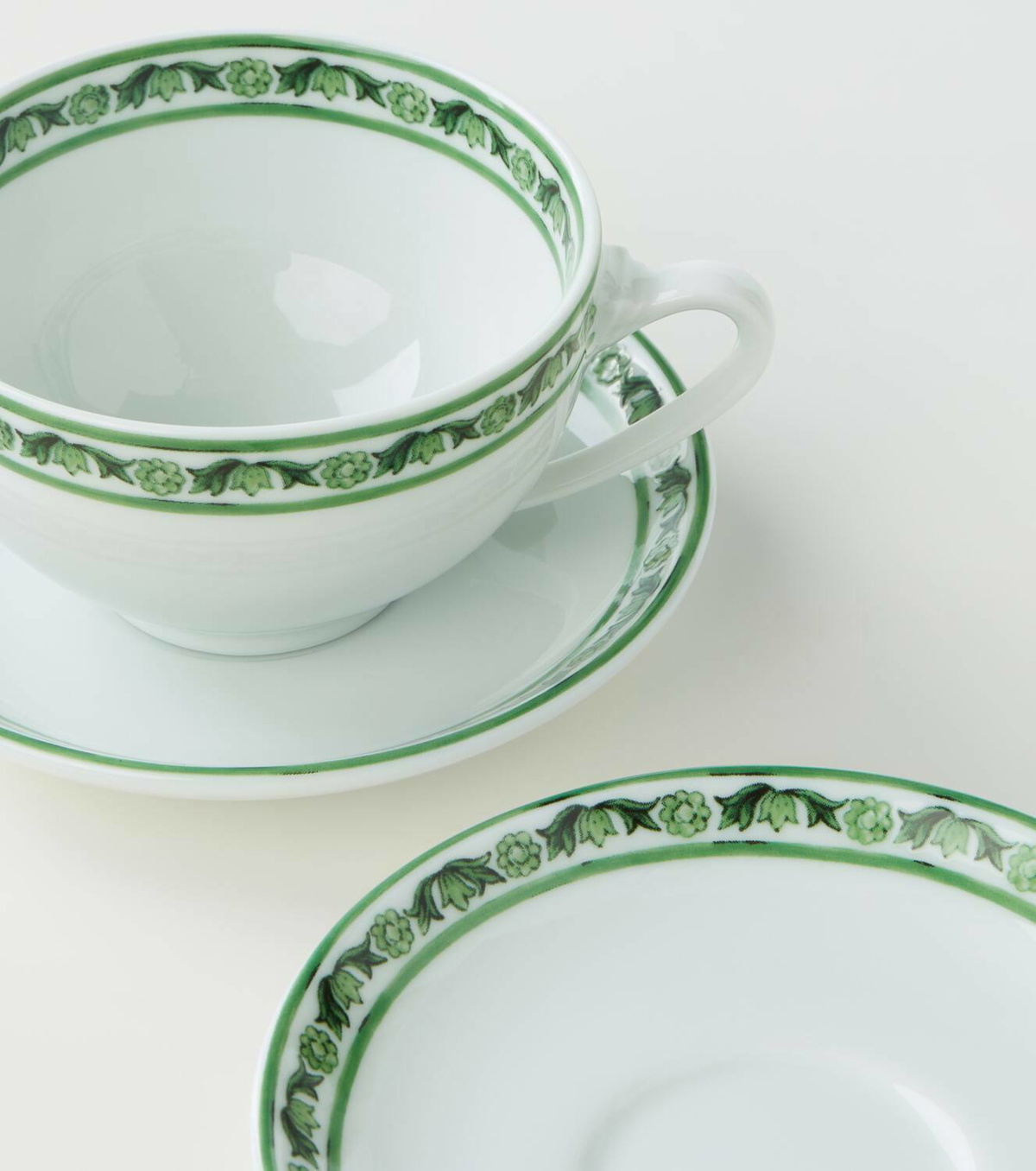 Dolce&Gabbana Casa Majolica set of 2 teacups and saucers
