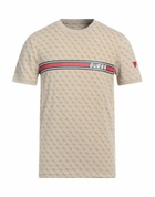 Guess Mens T-shirt in Beige