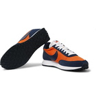 Nike - Air Tailwind 79 Leather-Trimmed Suede and Shell Sneakers - Blue