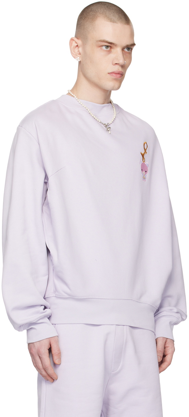 Vivienne Westwood Purple Drunken Sweatshirt Vivienne Westwood