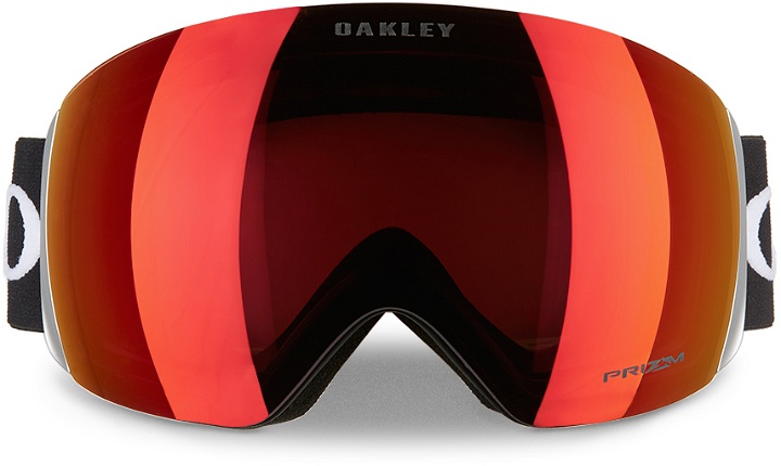 Photo: Oakley Silver Flight Deck L Snow Goggles