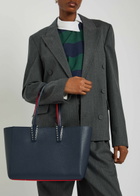Christian Louboutin Cabata Small Leather Tote - Navy - One Size