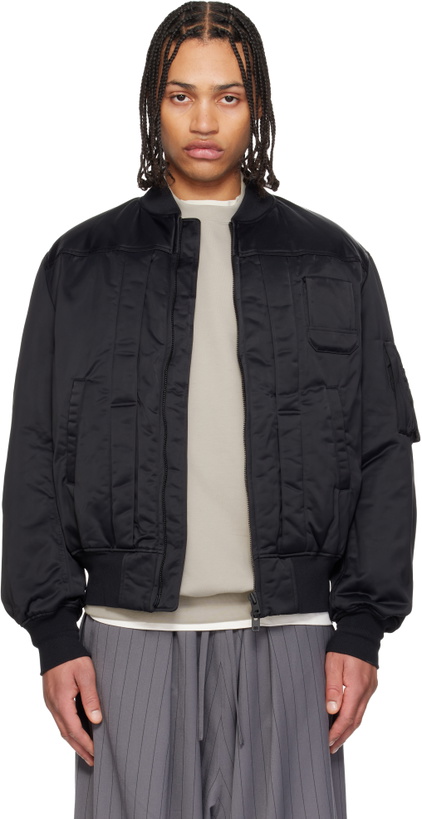Photo: Y-3 Black Bomber Jacket